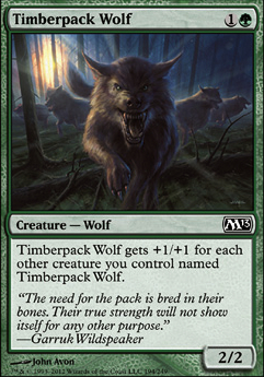 Featured card: Timberpack Wolf