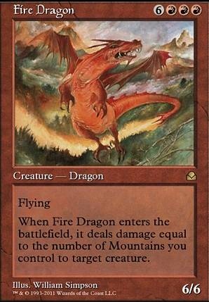 Featured card: Fire Dragon