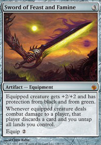 Featured card: Sword of Feast and Famine