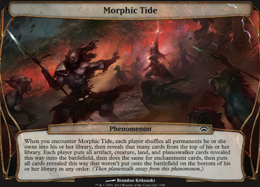 Morphic Tide feature for All planes of Panechase editions