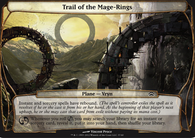 Featured card: Trail of the Mage-Rings
