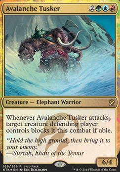 Featured card: Avalanche Tusker