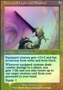 Featured card: Sword of Light and Shadow