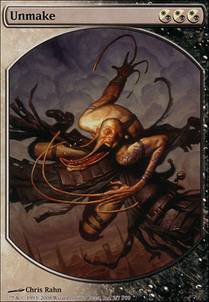 Featured card: Unmake