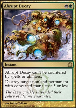 Featured card: Abrupt Decay