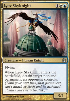 Lyev Skyknight feature for Azorious tribal