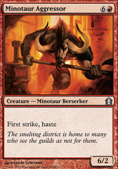 Featured card: Minotaur Aggressor
