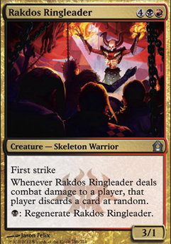 Rakdos Ringleader feature for The Rakdos devil worshipers