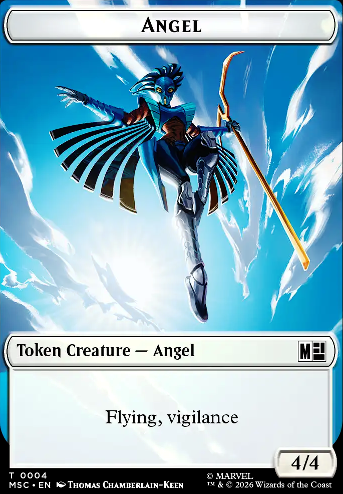 Angel 4/4 W w/ Vigilance feature for bug test deck.