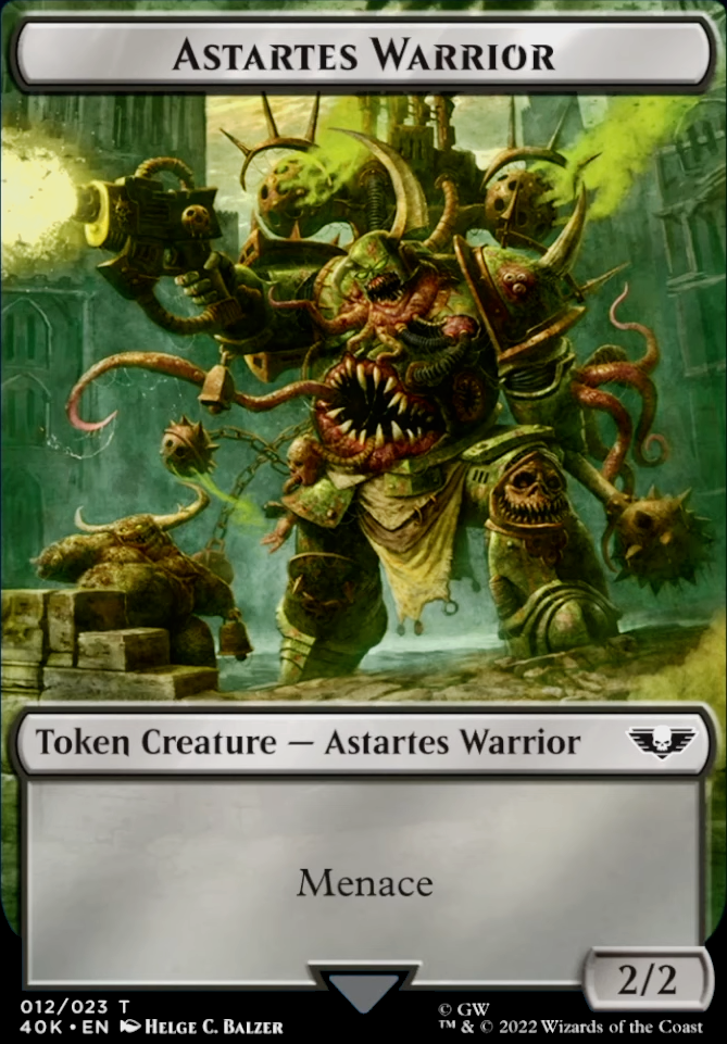 Warhammer 40k Ruinous Powers Precon (Commander / EDH MTG Deck)