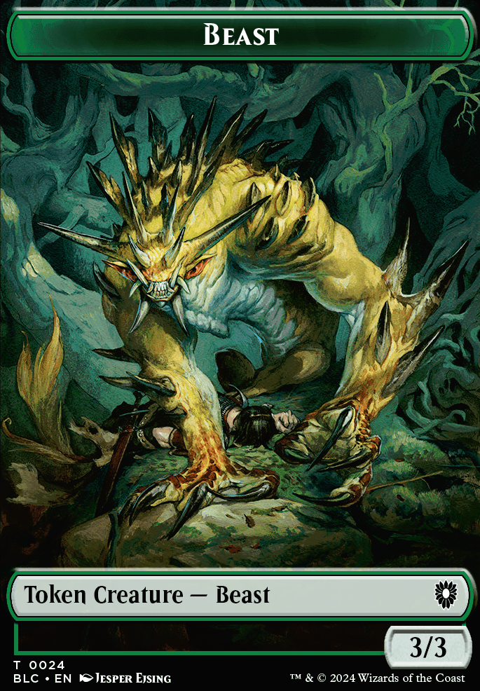 One squirrel, two squirrels, 6mil squirrels (Casual MTG Deck)