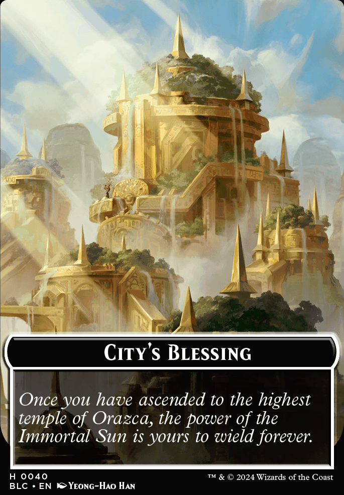 City's Blessing feature for Achievement(s) Unlocked!