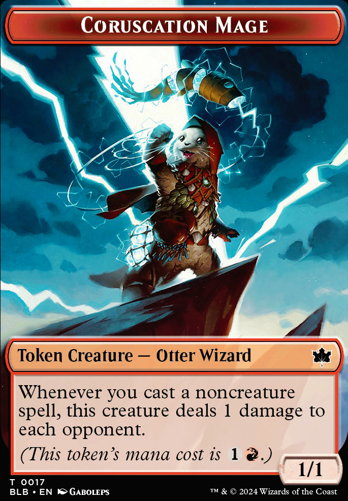 Coruscation Mage 1/1 R feature for They Them Otters