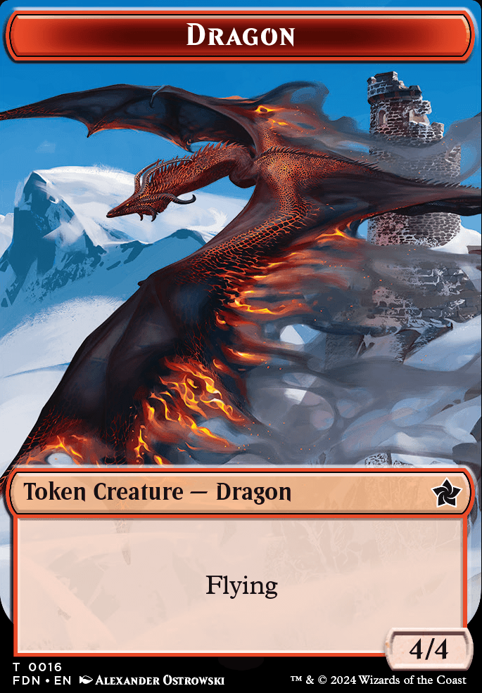 Dragons (Commander / EDH MTG Deck)