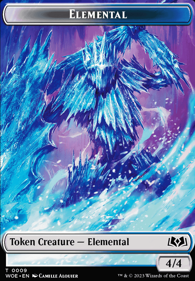 Featured card: Elemental 4/4 WU