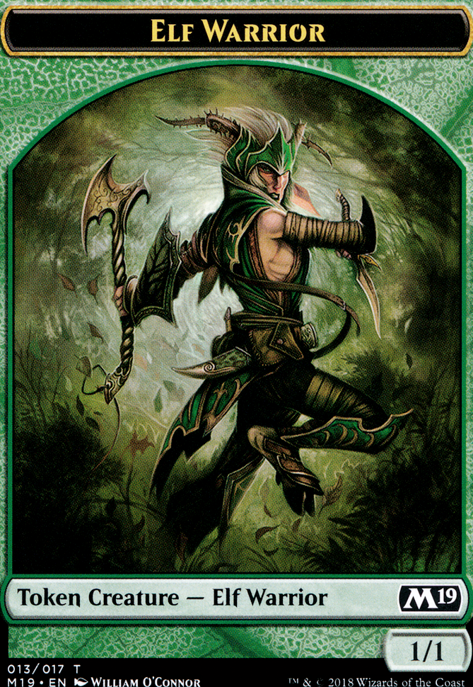 Featured card: Elf Warrior 1/1 G