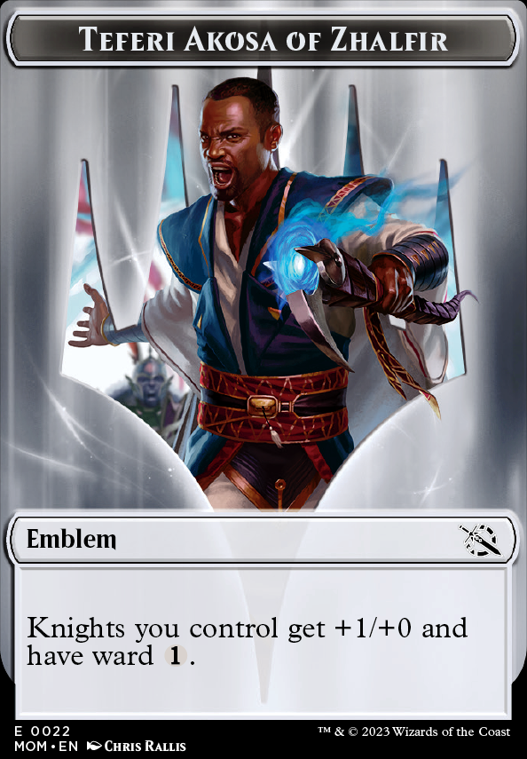 Sidar Jabari of Zhalfir Knight Tribal / EDH MTG Deck)