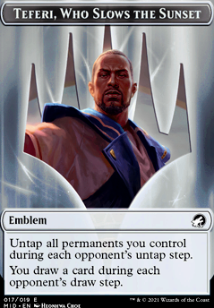 Teferi joins the party (precon upgrade) (Commander / EDH MTG Deck)