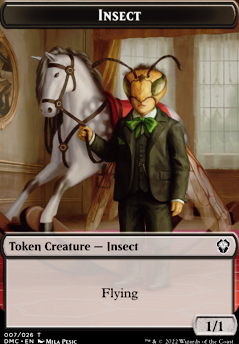 Featured card: Insect 1/1 B w/ Flying