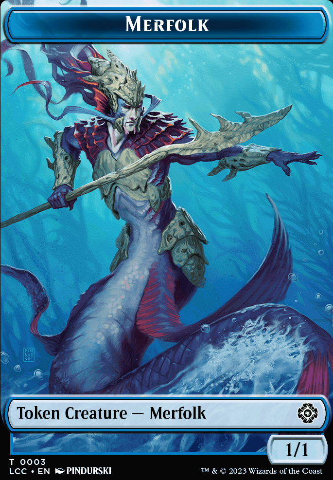 Merfolk (Commander / EDH MTG Deck)