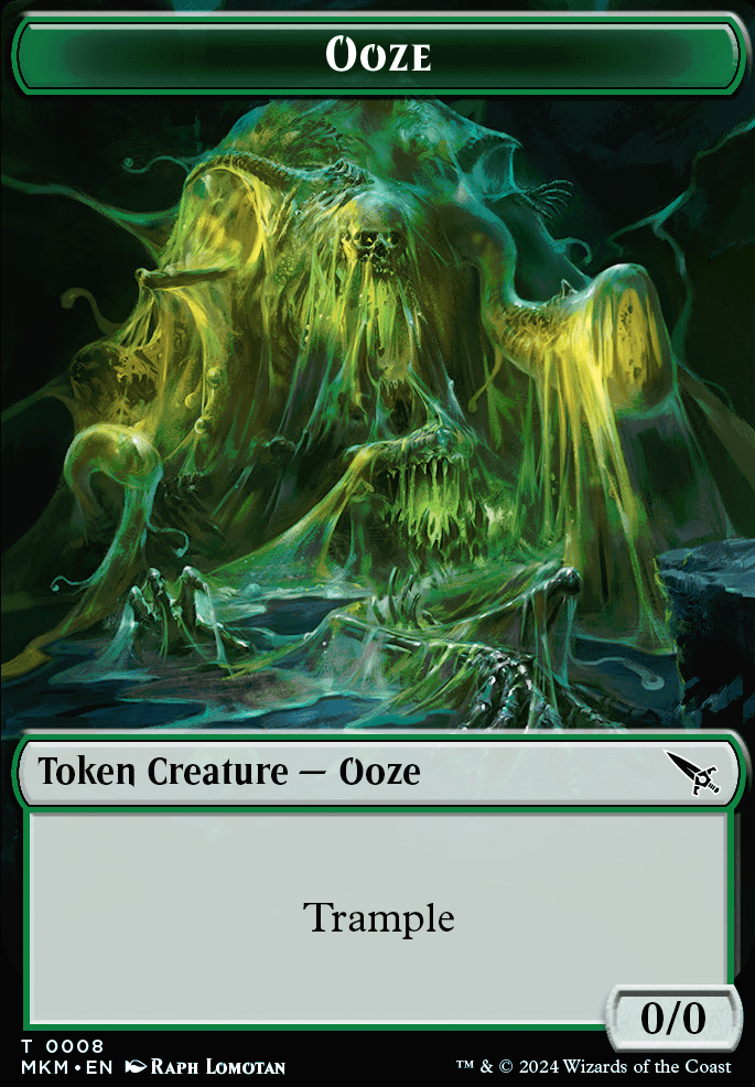 Ooze Tribal (Legacy MTG Deck)