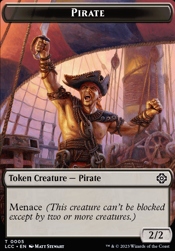 Pirate this deck!! (Precon) (Commander / EDH MTG Deck)