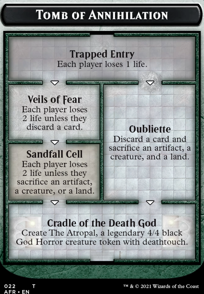 Featured card: Dungeon: Tomb of Annihilation