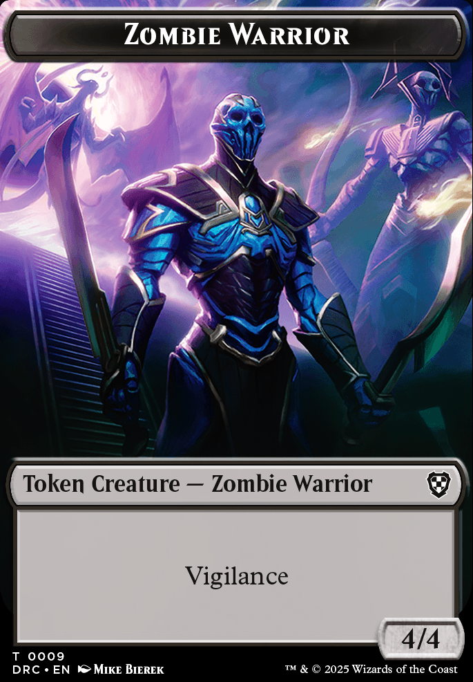 Featured card: Zombie Warrior 4/4 B