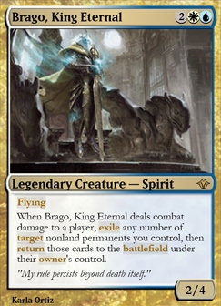 Featured card: Brago, King Eternal