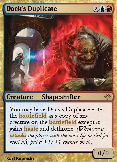 Featured card: Dack's Duplicate