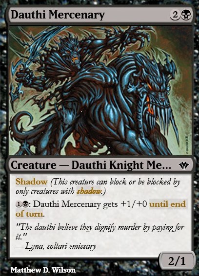 Featured card: Dauthi Mercenary