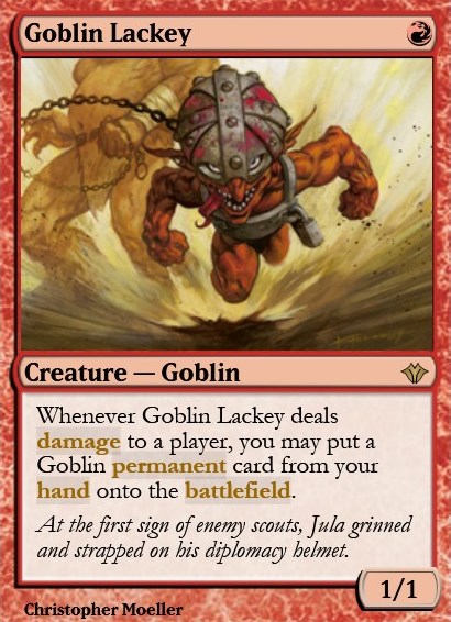 Featured card: Goblin Lackey