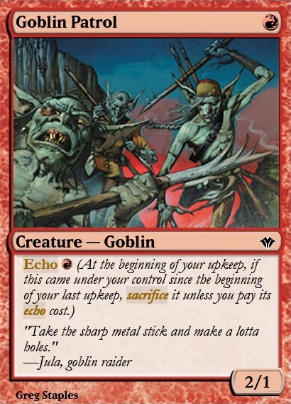 Mono-Red $30 Goblins EDH copy (Commander / EDH MTG Deck)