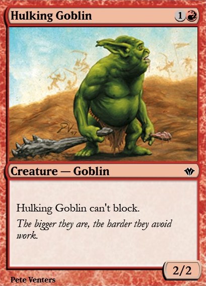 Featured card: Hulking Goblin