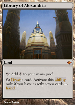 Featured card: Library of Alexandria