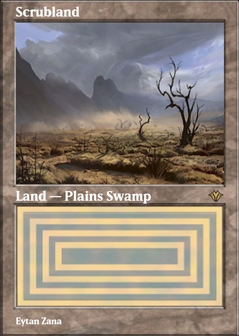 Scrubland feature for Shaile and Embrose, +1/+1 counters matters