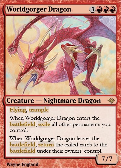 Featured card: Worldgorger Dragon